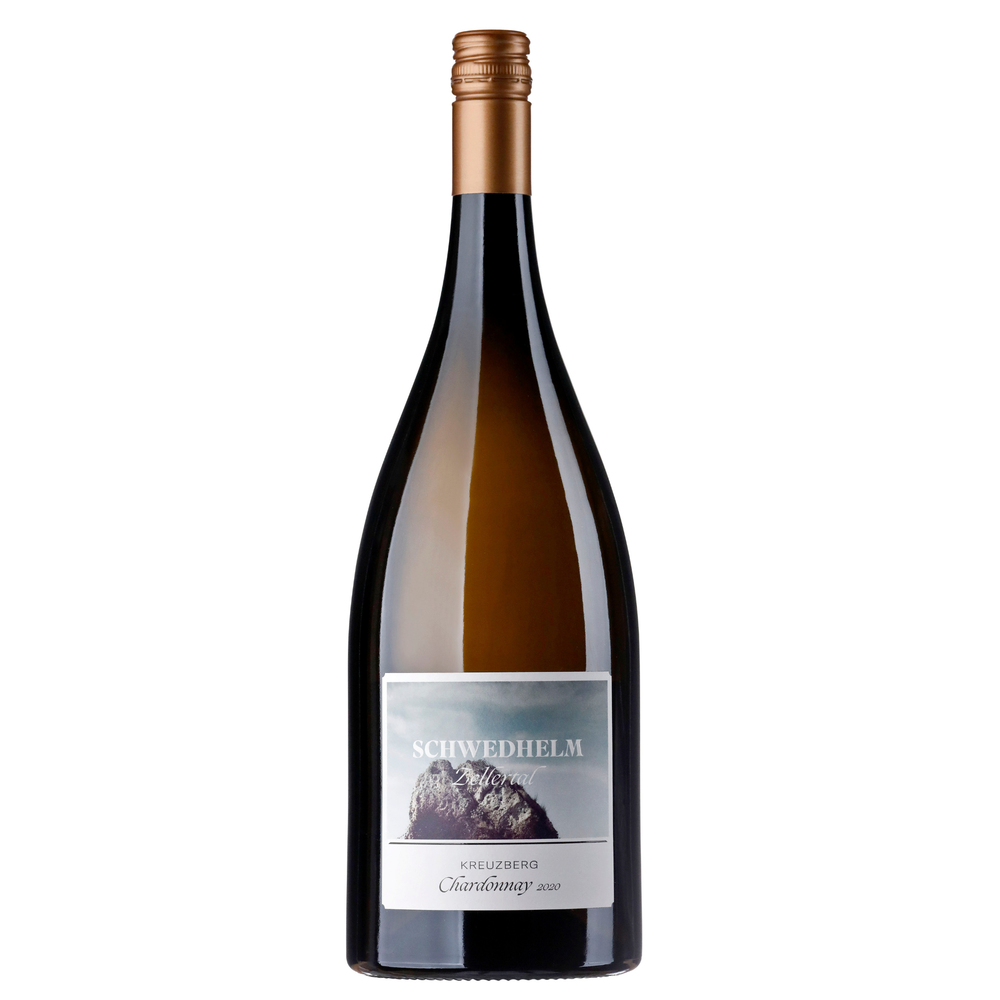 CHARDONNAY ZELLER KREUZBERG MAGNUM Jahrgang 2020 aus dem Zellertal vom Weingut Schwedhelm